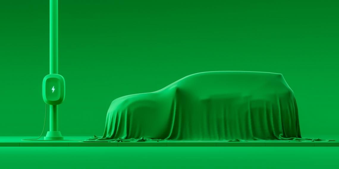 Green car