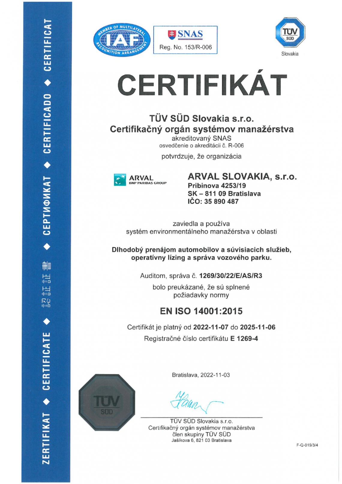certifikat14001